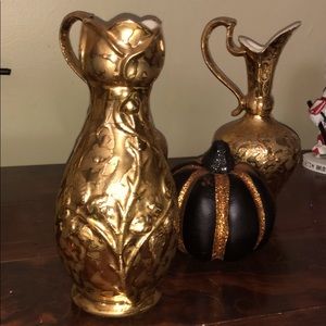 Rare, Mccoy, Vintage, China, accent, 24k gold